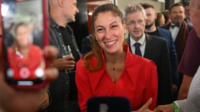 FOTO: Eva Decroix rozdávala úsměvy.