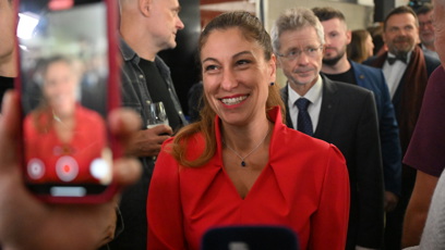 FOTO: Eva Decroix rozdávala úsměvy.