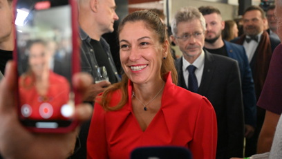 FOTO: Eva Decroix rozdávala úsměvy.