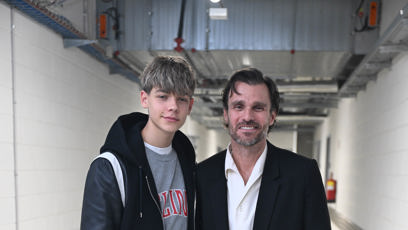 FOTO: Leoš Mareš se svým synem Matějem.