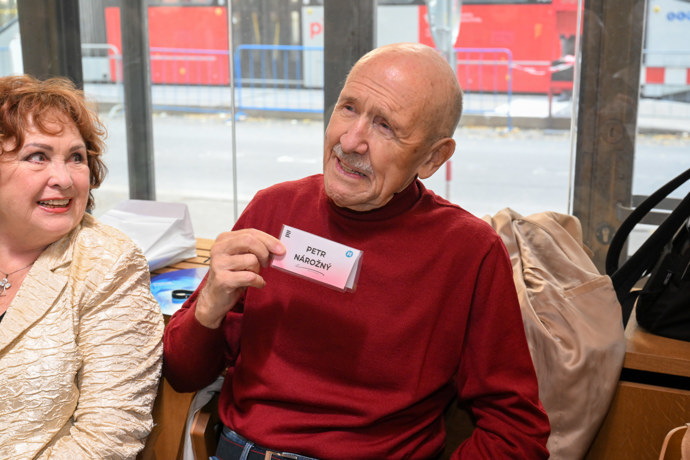 Petr Nárožný byl dobře naladěn.