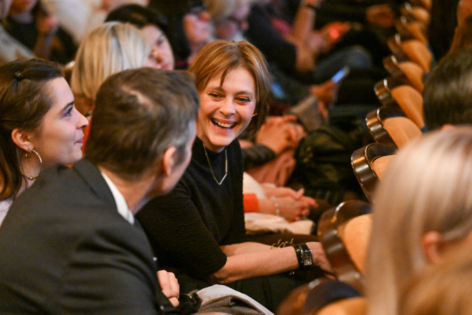 Klára Pollertová-Trojanová se usmívala od ucha k uchu.