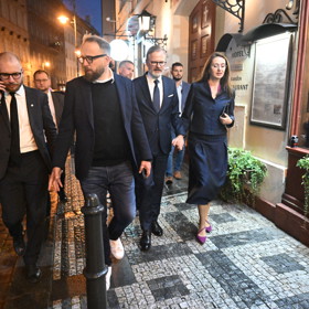 Petr Fiala odcházel.