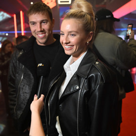 Kryštof Novák a Denisa Valová během rozhovoru pro eXtra.cz.