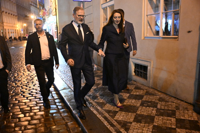 Petr Fiala odcházel ze štábu SPOLU.