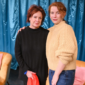 Seriálová matka s dcerou: Ilona Svobodová a Anna Fixová si spolu zahrály v divadle.