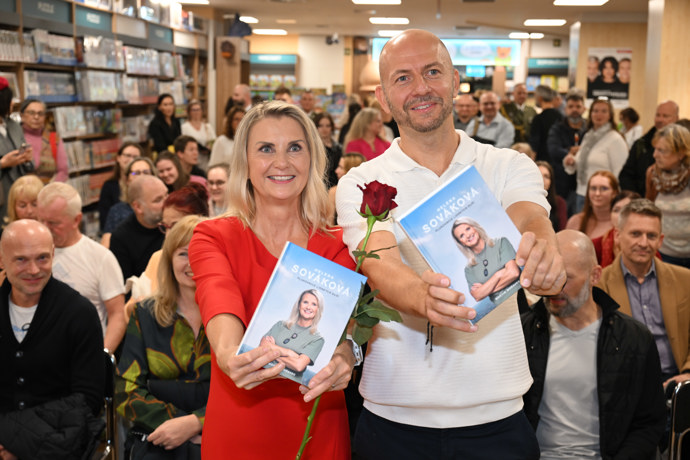 Helena Sováková a Martin Moravec.