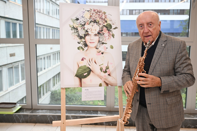 Felix Slováček hudbou žije. 