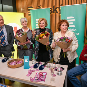 Křest nové knihy Libuše Švormové s názvem Děkovačky Libuše Švormové. 