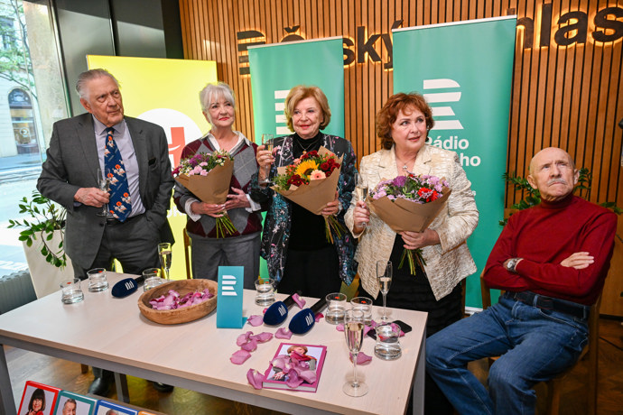 Křest nové knihy Libuše Švormové s názvem Děkovačky Libuše Švormové. 