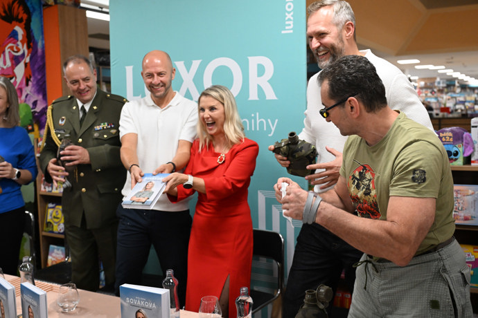 Křest knihy Plukovnice lidských duší.