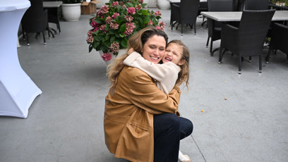 FOTO: Michaela Štoudková s dcerou.
