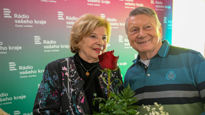 FOTO: Libuše Švormová a Josef Dvořák.