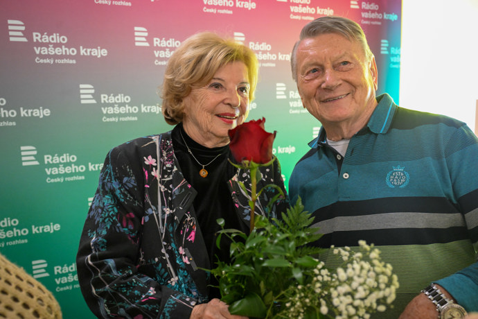 Libuše Švormová a Josef Dvořák.