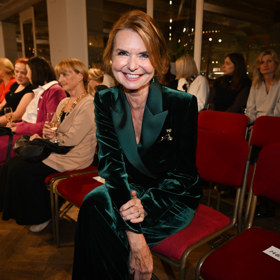 Vyrazila jako host na módní přehlídku návrhářky Jaroslavy Procházkové.