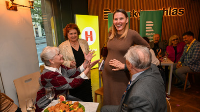 FOTO: Šárka Krausová byla středem pozornosti.