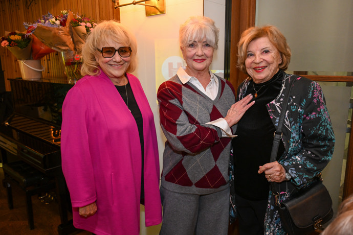 Mezi hosty nechyběly ani Carmen Mayerová nebo Iva Hüttnerová. 