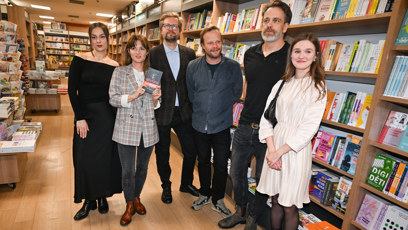 FOTO: Beáta Kaňoková na tiskové konferenci.