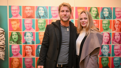 FOTO: Jaromír Nosek s partnerkou.