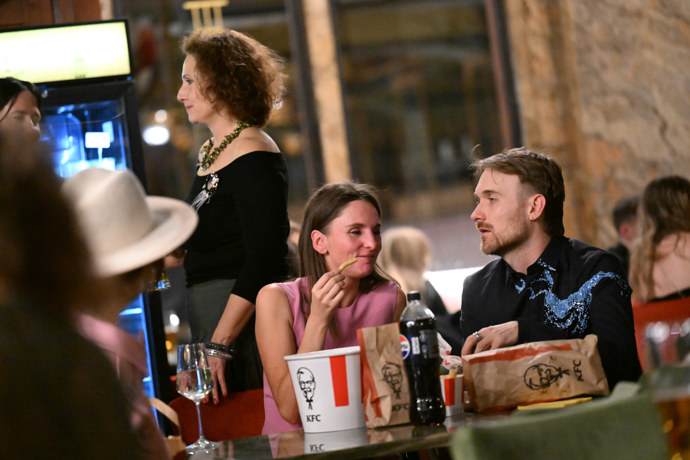 Gregor Valentovič a jeho honosná večeře.