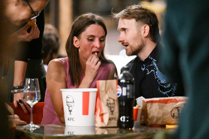 Gregor Valentovič si objednal na premiéru snímku Nepela rychlé občerstvení.