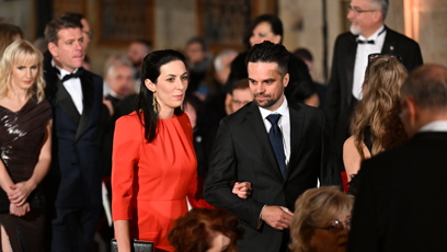 FOTO: Markéta Pekarová Adamová mezi hosty ve Vladislavském sále.