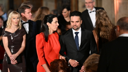 FOTO: Úsměv Markéty Pekarové Adamové během večera.