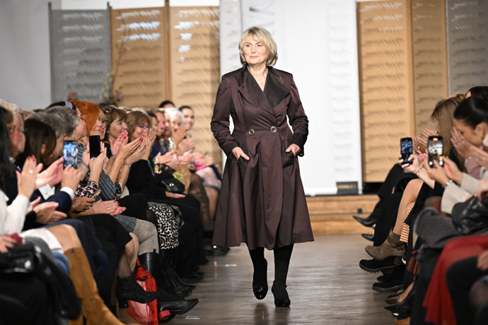 Eliška Balzerová jako modelka.