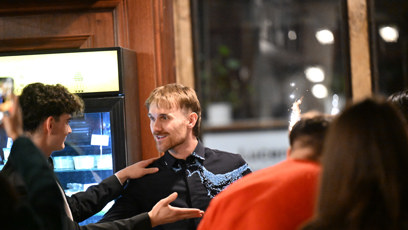 FOTO: Gregor Valentovič a Josef Trojan.