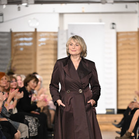 Eliška Balzerová se prošla jako modelka.