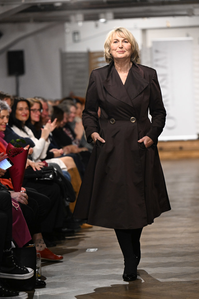 Eliška Balzerová jako modelka.