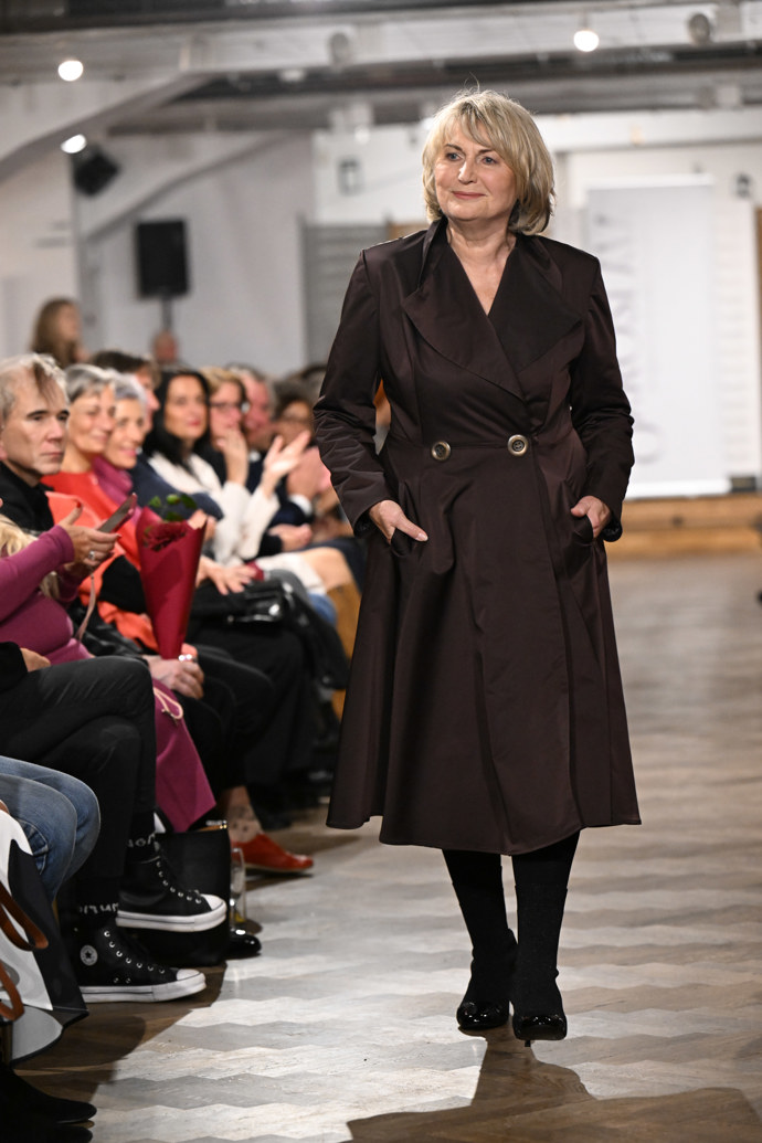Eliška Balzerová jako modelka.