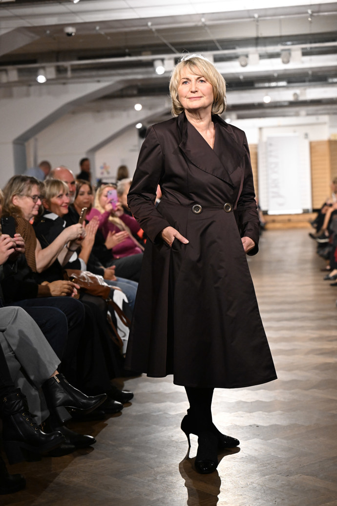 Eliška Balzerová jako modelka.