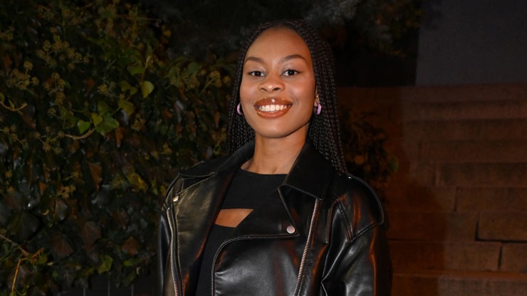 Mariam z Love Islandu si projekci nemohla nechat ujít.