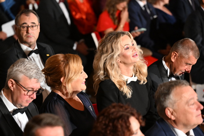 Stylový vzhled Moniky Babišové.