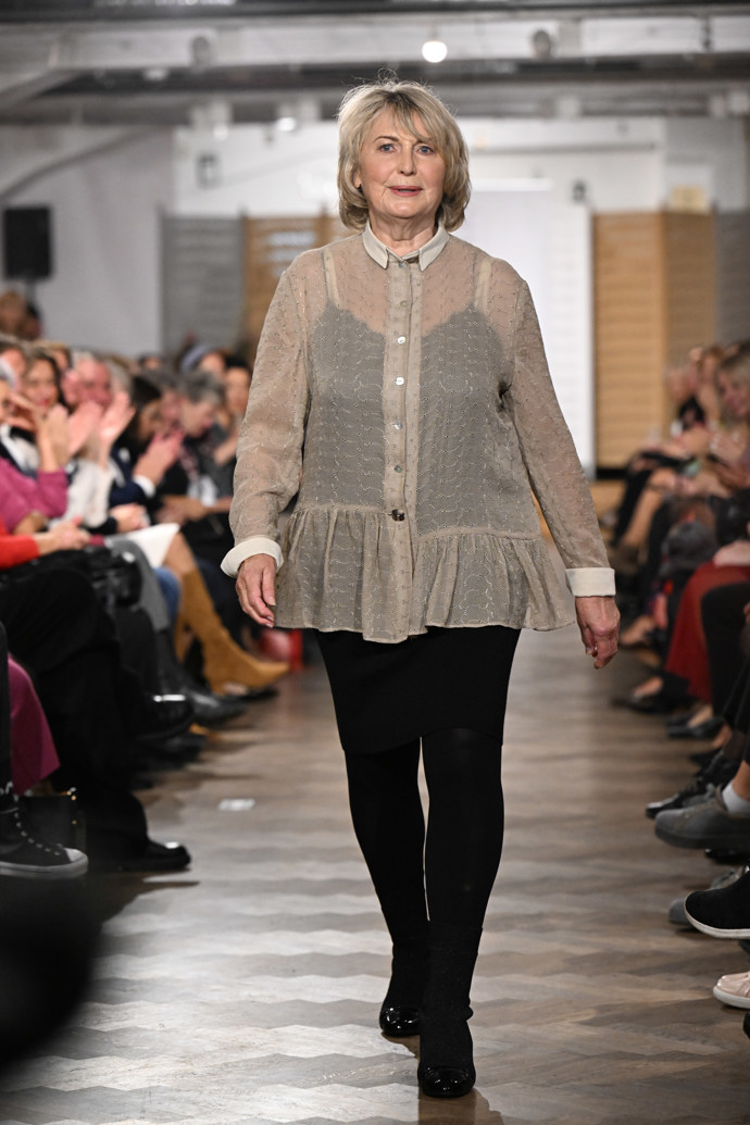 Eliška Balzerová jako modelka.