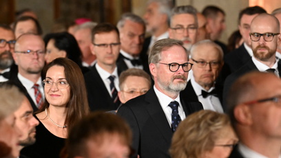 FOTO: Oba přišli v černé.