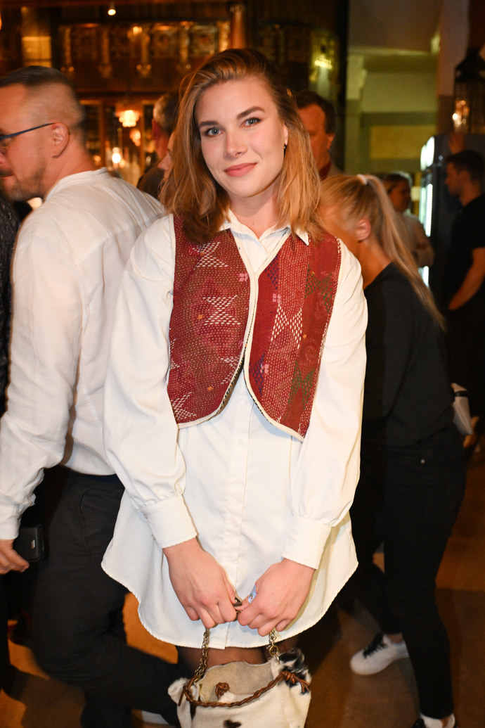 Přišla i Žaneta Skružná. 