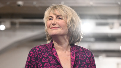 FOTO: Herečka Eliška Balzerová měla dobrou náladu a celá zářila.