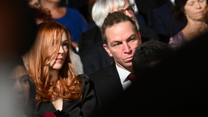 FOTO: Ivan Bartoš se ženou.