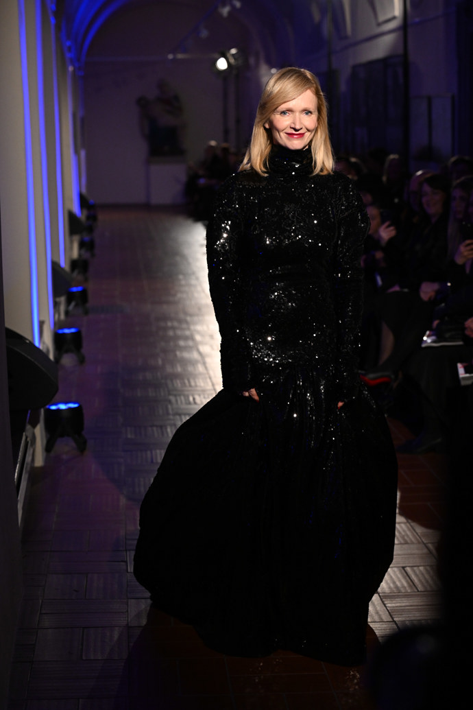 Hvězdou módní přehlídky Anamé byla herečka Aňa Geislerová. 