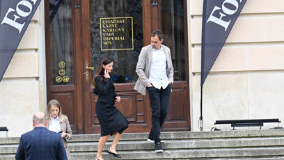 FOTO: Filip Sajler v Karlových Varech.