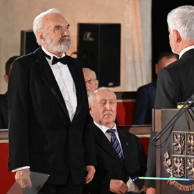 Herec Zdeněk Svěrák dostal Řád bílého lva.