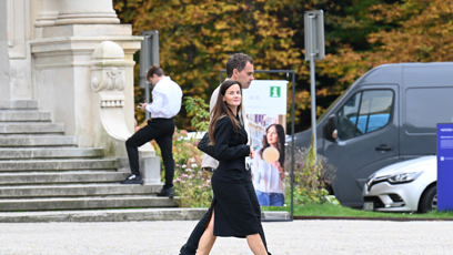 FOTO: Filip Sajler s manželkou.