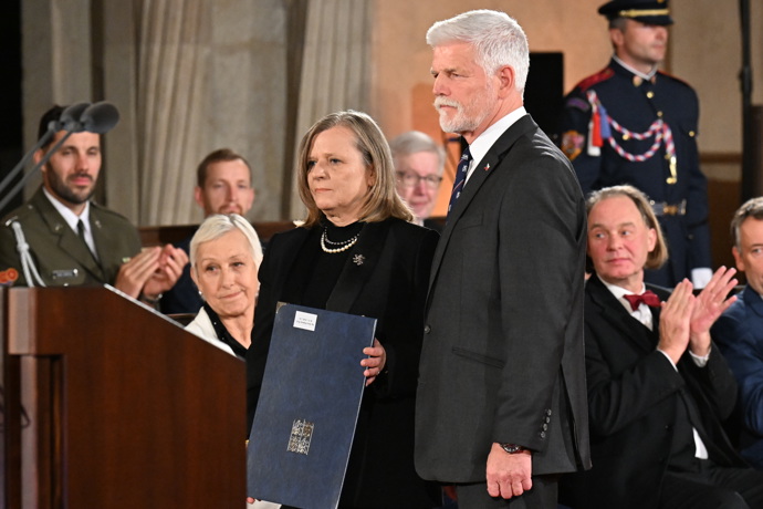 Překvapivý moment večera. Odhalení tajné partnerky Dany Drábové.