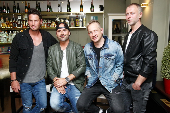 Původní Lunetic zleva: Václav Jelínek, Aleš Lehký, Martin Kocián a David Škach. 