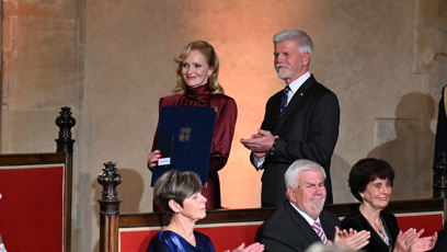 FOTO: Herečka Aňa Geislerová měla velkou radost.