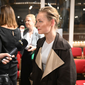 Anna Jiřina Daňhelová při rozhovoru pro eXtra.cz. 