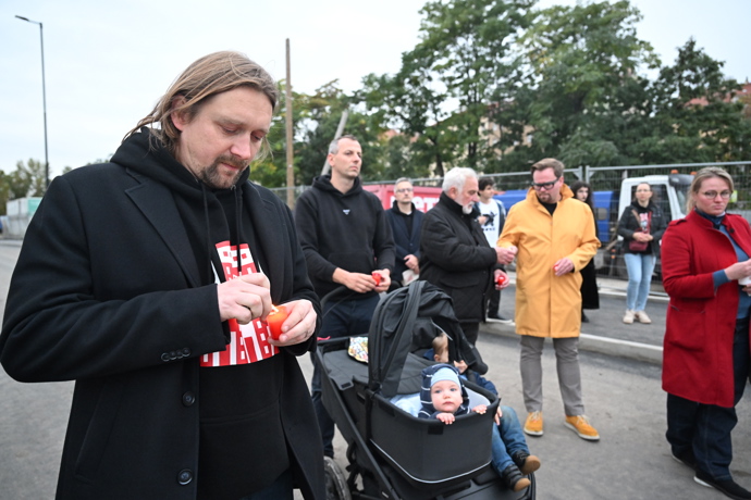 V neděli se uskutečnily demonstrace proti Filipu Turkovi. 