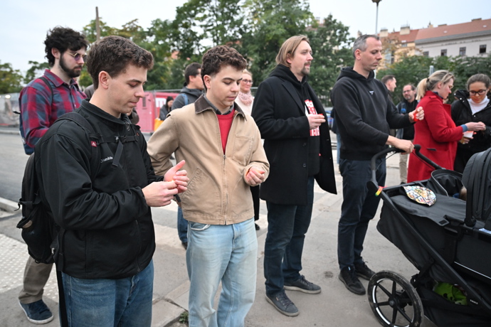 V neděli se uskutečnily demonstrace proti Filipu Turkovi. 